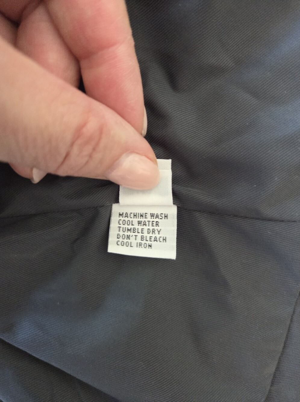 Planet by Lauren G $396 MSRP Nylon Chic Cape in Dark Gray, One Size OS Oversized - Picture 9 of 9